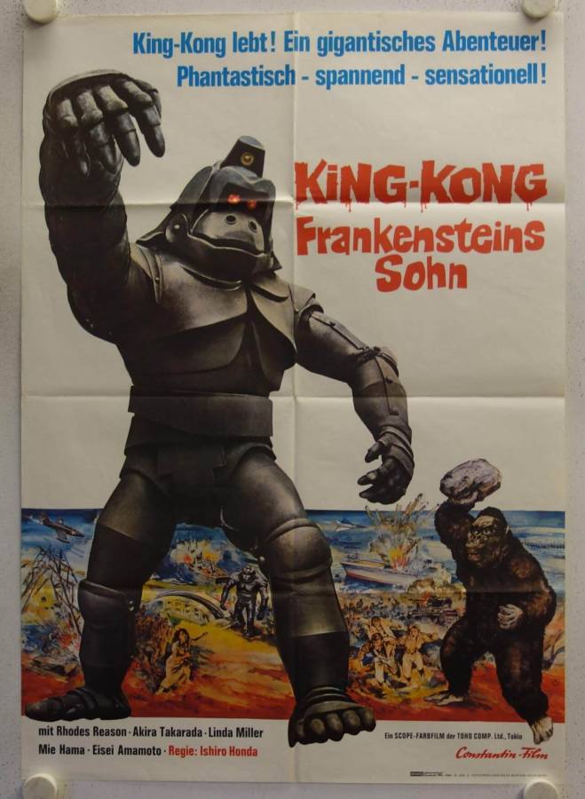 King Kong Frankensteins Sohn originales deutsches Filmplakat